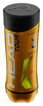 Мяч теннисный Tour 3B, 3 шт., одобрено ITF, сукно, натуральная резина