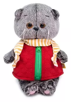 Мягкая игрушка «Басик Baby в стеганом жилете», 20 см