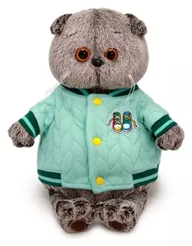 Мягкая игрушка «Басик в бомбере», 22 см