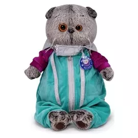 Мягкая игрушка «Басик в комбинезоне. космос», 30 см