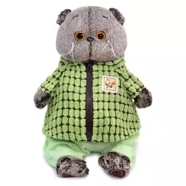 Мягкая игрушка "Басик в зеленой курточке", 30 см Ks30-185