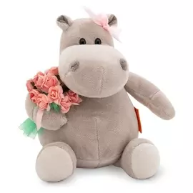 Мягкая игрушка «Бегемот: бархатная сказка», 15 см