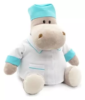 Мягкая игрушка «Бегемот: пилюлькин», 20 см