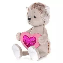 Мягкая игрушка «Ежик романтичный с сердечком», 20 см