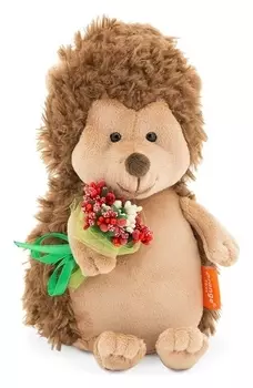 Мягкая игрушка «Ёжик колюнчик: нежный поцелуй», 20 см