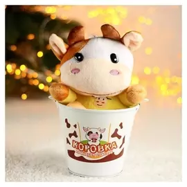 Мягкая игрушка "Коровка принесёт счастье"