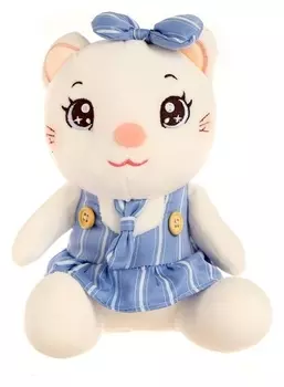 Мягкая игрушка «Кошечка с бантом»
