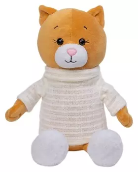 Мягкая игрушка «Кошка марта в валенках и свитере», 25 см