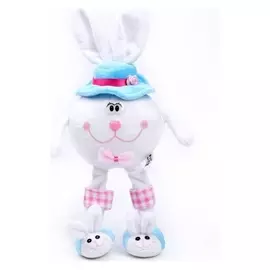 Мягкая игрушка «Кролик», стоит, 20 см, цвет белый