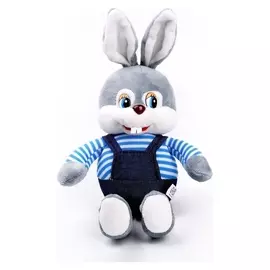 Мягкая игрушка «Кролик в тельняшке»