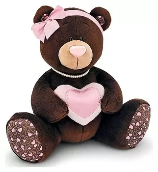 Мягкая игрушка Milk с сердцем 20 см