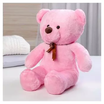 Мягкая игрушка Мишка, 65 см, цвет розовый