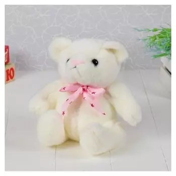 Мягкая игрушка «Мишка», бант со звёздами