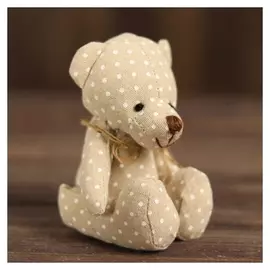 Мягкая игрушка Мишка с бантиком