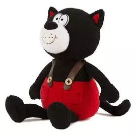 Мягкая игрушка озвученная «Котик блэки», 20 см
