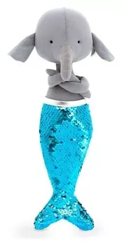 Мягкая игрушка «Слонёнок элис русалка», 30 см