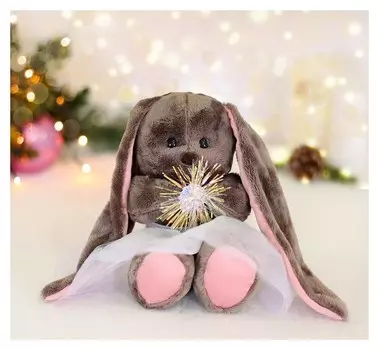 Мягкая игрушка Снежинка Li зайка