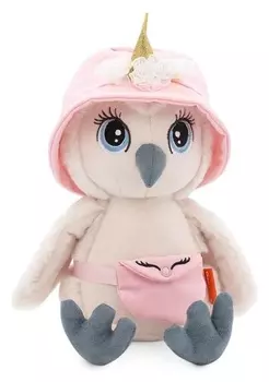 Мягкая игрушка «Сова лиза: единорожка», 20 см
