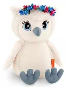 Мягкая игрушка «Сова лиза: ягодная фантазия», 20 см