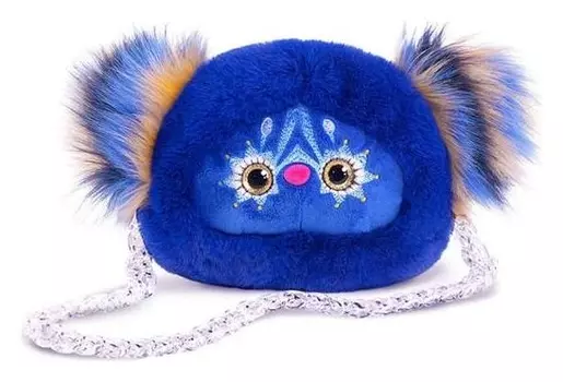 Мягкая игрушка-сумочка «Лори тоши», цвет синий