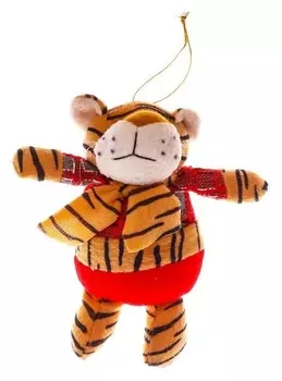 Мягкая игрушка Тигр, 17 см
