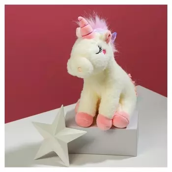 Мягкая игрушка Я в тебя верю единорожка