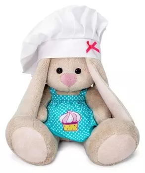 Мягкая игрушка Зайка Ми поваренок, 15 см