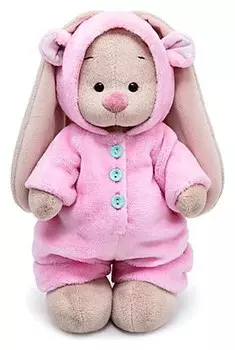 Мягкая игрушка Зайка Ми в меховом комбинезоне