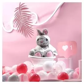 Мягкая игрушка Зайка в халатике