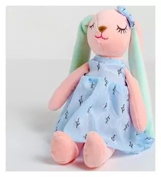 Мягкая игрушка Зайка в платье