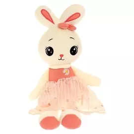 Мягкая игрушка «Зайка», в платье