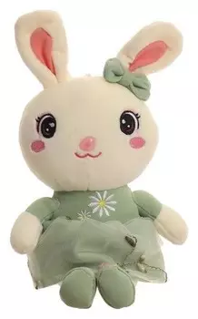 Мягкая игрушка Зайка в платье 30 см