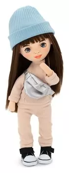 Мягкая кукла «Sophie в бежевом спортивном костюме», 32 см, серия спортивный стиль