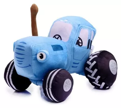 Мягкая музыкальная игрушка «Синий трактор», 20 см