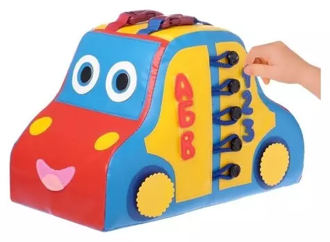 Мягкий модуль тактильный «Машинка»