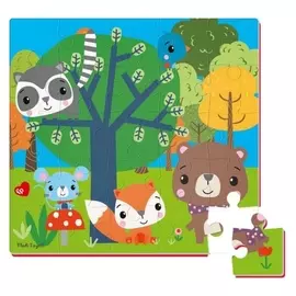 Мягкий пазл «Лесные жители», 25 элементов