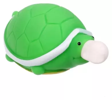 Мялка «Черепаха» надувает шарик