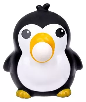 Мялка «Пингвин» надувает шарик