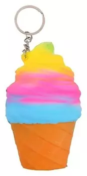 Мялка-сквиши Мороженое на брелоке