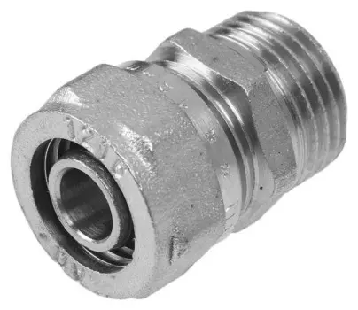 Муфта Aquapex, обжимная, 16 мм х 1/2" наружная резьба