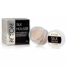 Мусс-консилер маскирующий и матирующий Silk Mousse