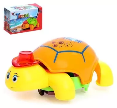 Музыкальная игрушка «Черепашка», световые и звуковые эффекты