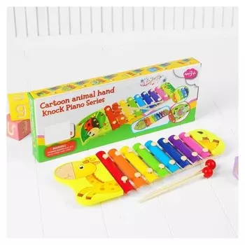 Музыкальная игрушка «Металлофон. Жираф», 8 тонов