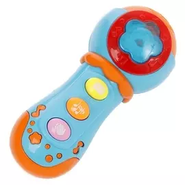 Музыкальная игрушка "Микрофон" свет, звук, В пакете