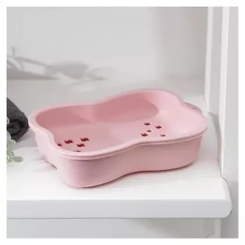 Мыльница «Клевер», 16×10,5×4 см