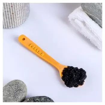 Мыло фигурное Ложка с черной икрой