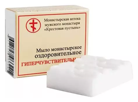 Мыло монастырское оздоровительное "Гиперчувствительная кожа"