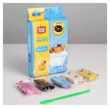 Мыло пластилин своими руками "Шоколадный пончик"