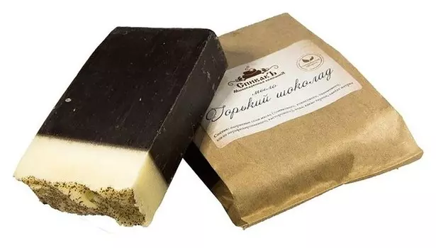 Мыло ручной работы "Горький шоколад"