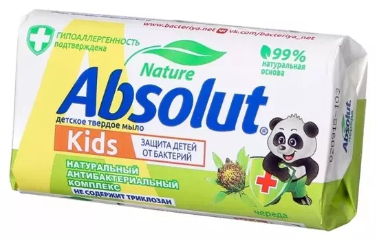 Мыло туалетное череда